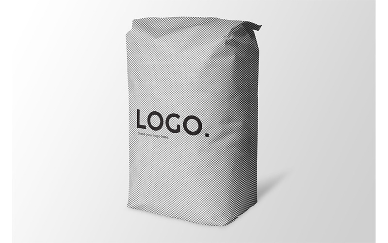 Organic Paper Bag Packaging Mockup Product Mockup