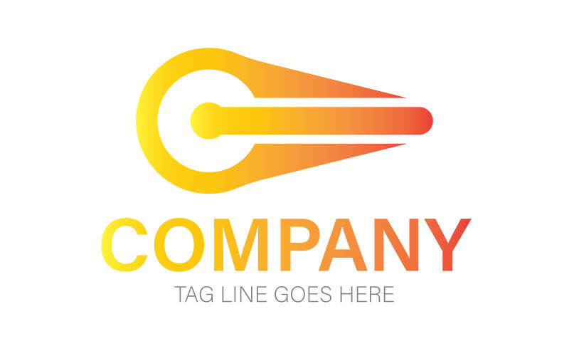 Creative C Letter Company Logo Logo Template