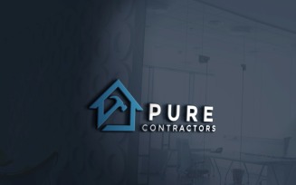 House Contractor Or Real Estate Logo
