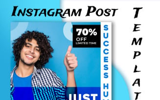 Corporate Instagram Post Template Social Media Graphic