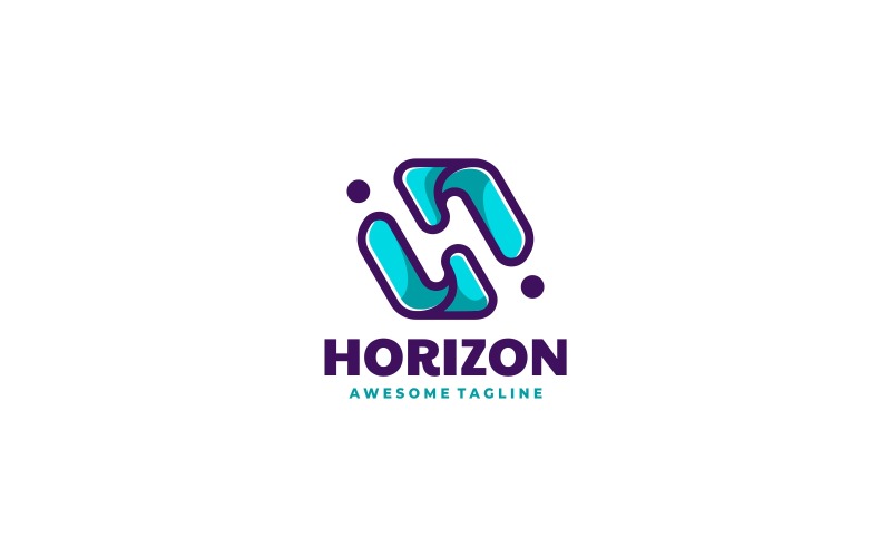 Horizon Simple Logo Style Logo Template