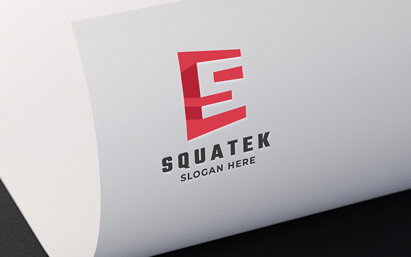 Squatek Letter S Professional Logo Logo Template