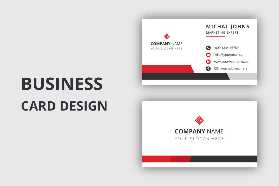 Template #224733 Business Card Webdesign Template - Logo template Preview