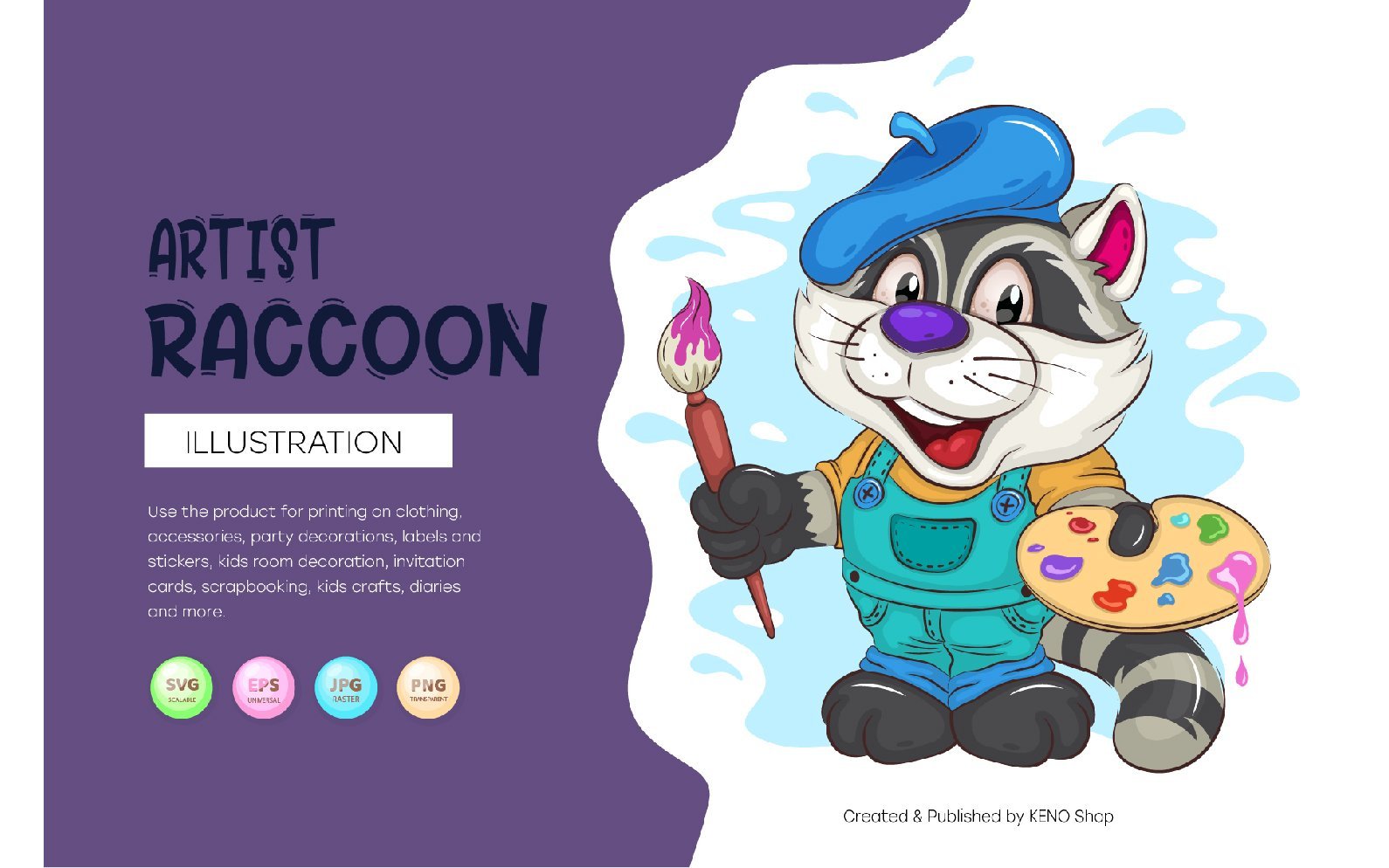 Kit Graphique #224735 Cartoon Raccoon Divers Modles Web - Logo template Preview