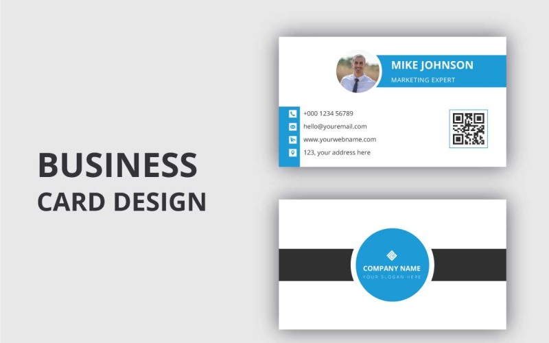 Creative Agency Business Card Design Corporate Identity