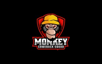 Monkey Squad Sport and E-Sports Logo