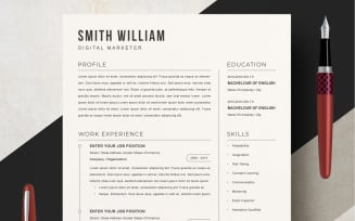 Smith William / Professional Resume