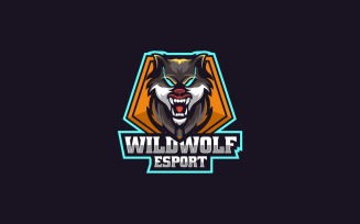 Wild Wolf Sport and E-Sports Logo
