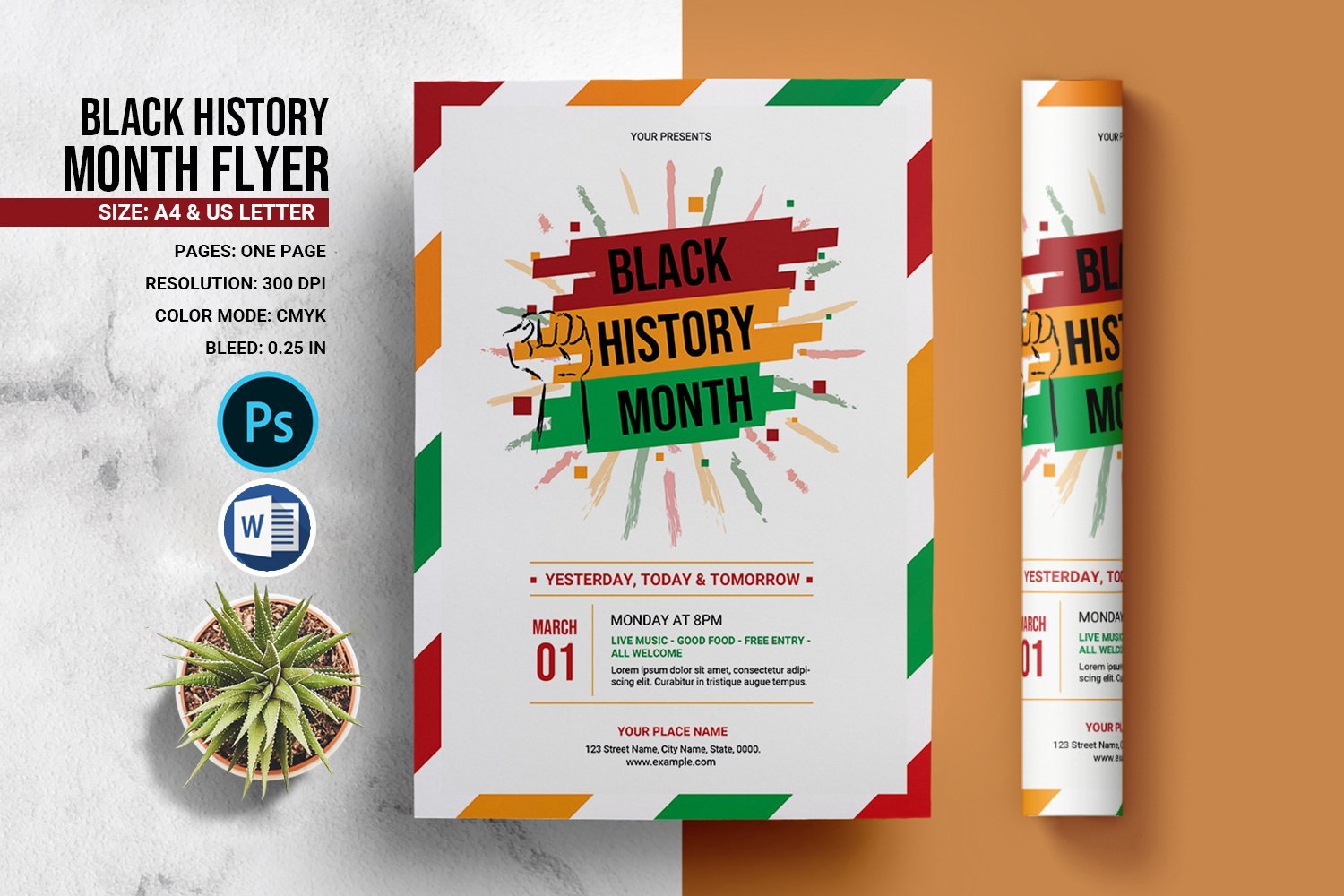 Template #224966 History Month Webdesign Template - Logo template Preview