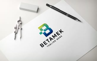 Betamek Letter B Pro Logo
