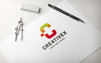 Creativex Letter C Pro Logo