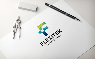 Flexitek Letter F Pro Logo