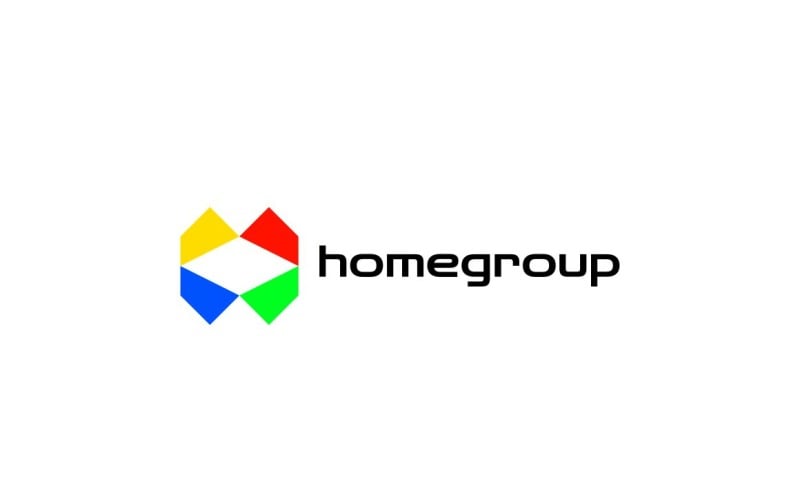H Home Property Group Community Logo Logo Template