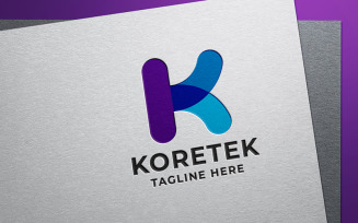 Koretek Letter K Pro Logo