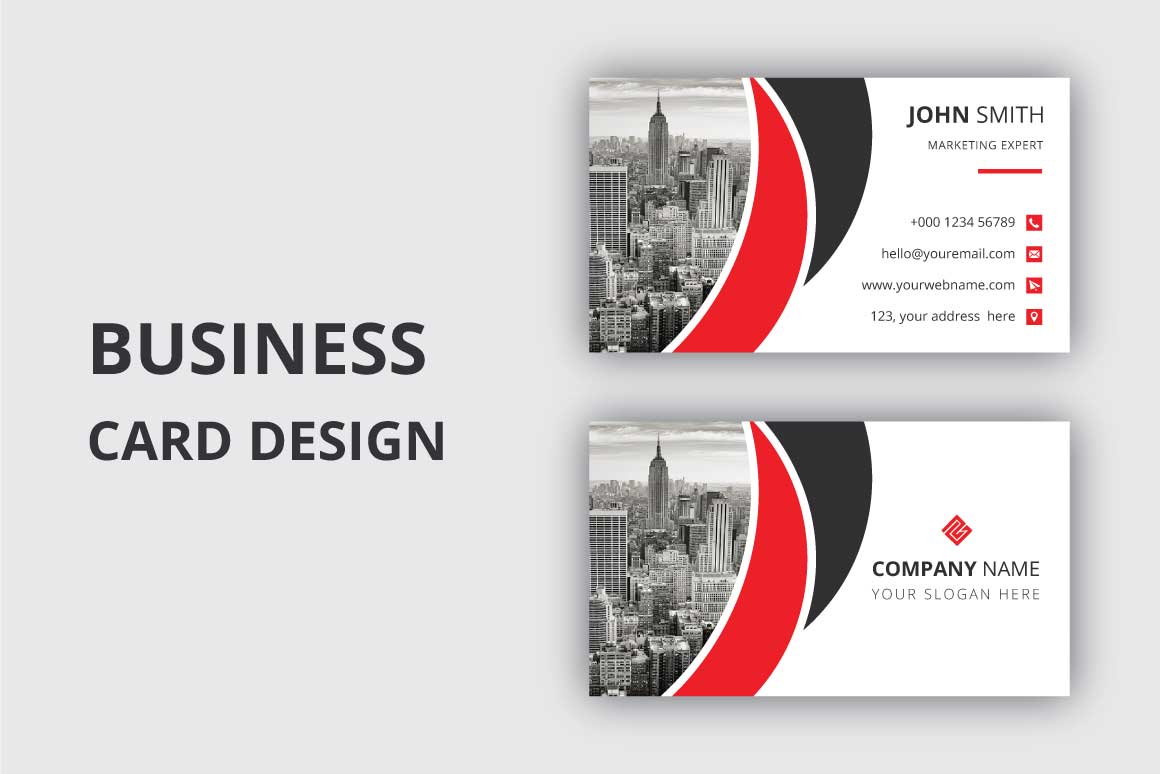 Template #225015 Business Card Webdesign Template - Logo template Preview
