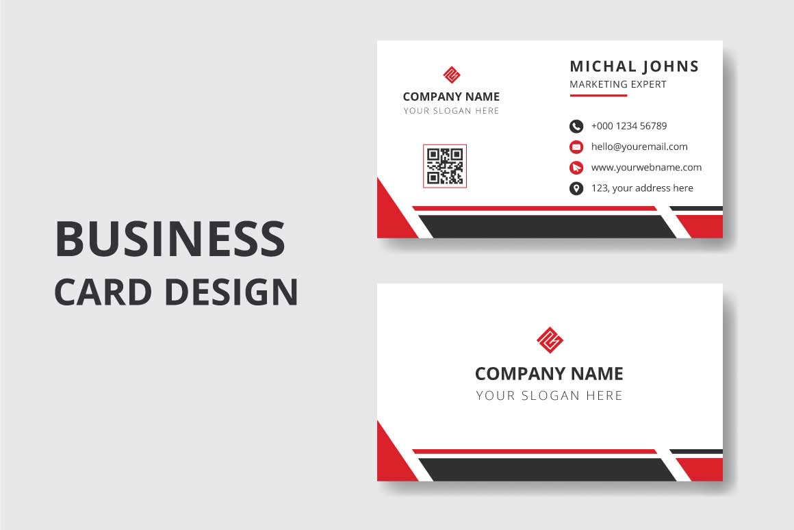 Template #225019 Business Card Webdesign Template - Logo template Preview