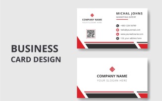 Agency Business Card Design Template