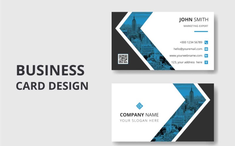 Creative Minimal Business Card Design Template Corporate Identity