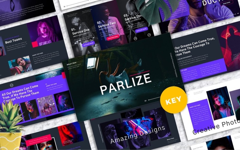 Parlize - Creative Keynote Keynote Template