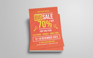 Flash Sale Product Flyer Template
