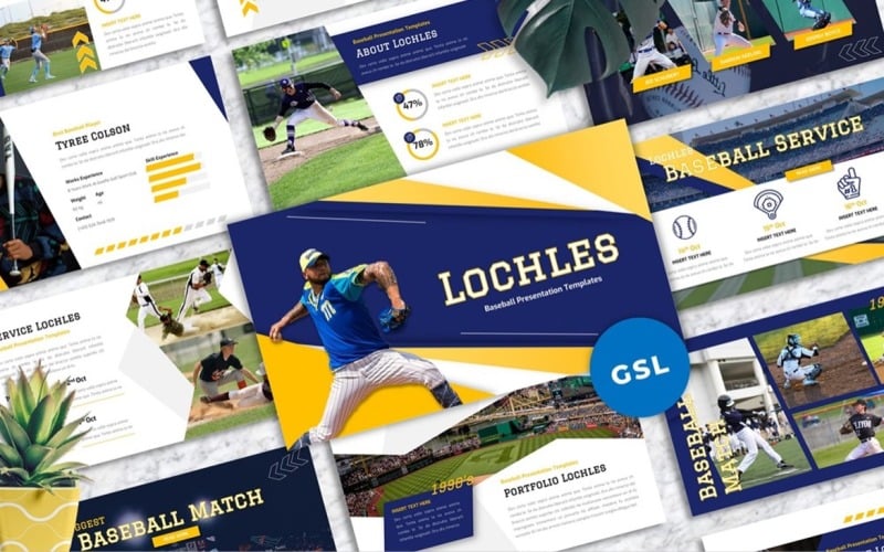 Lochles - Baseball Sport Googleslide Google Slide