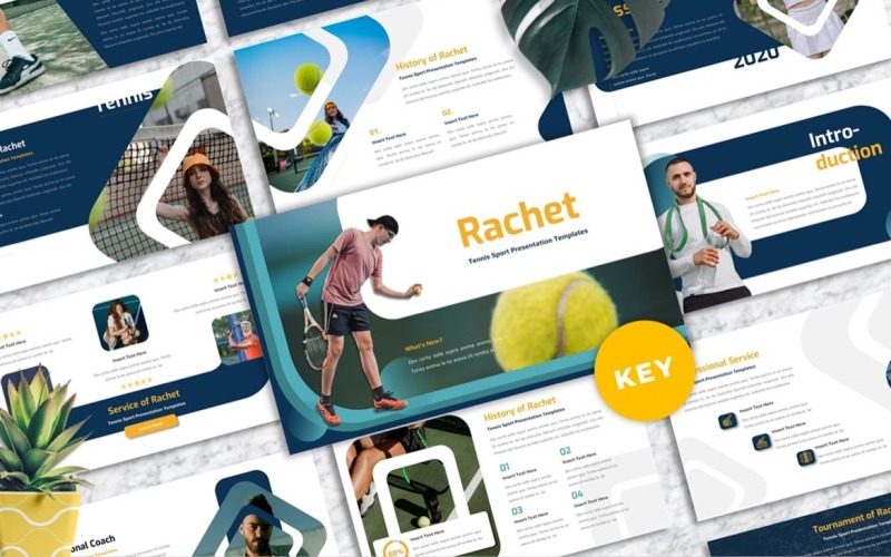 Rachet - Tennis Sport Keynote Keynote Template