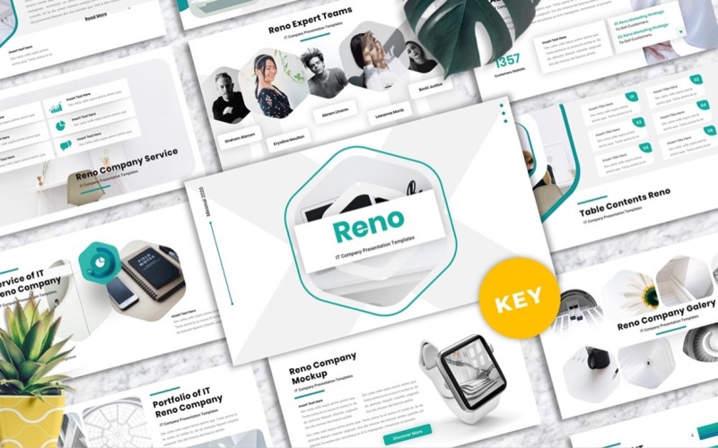 Reno - IT Company Keynote Keynote Template