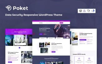 Poket - Data Security Responsive WordPress Theme