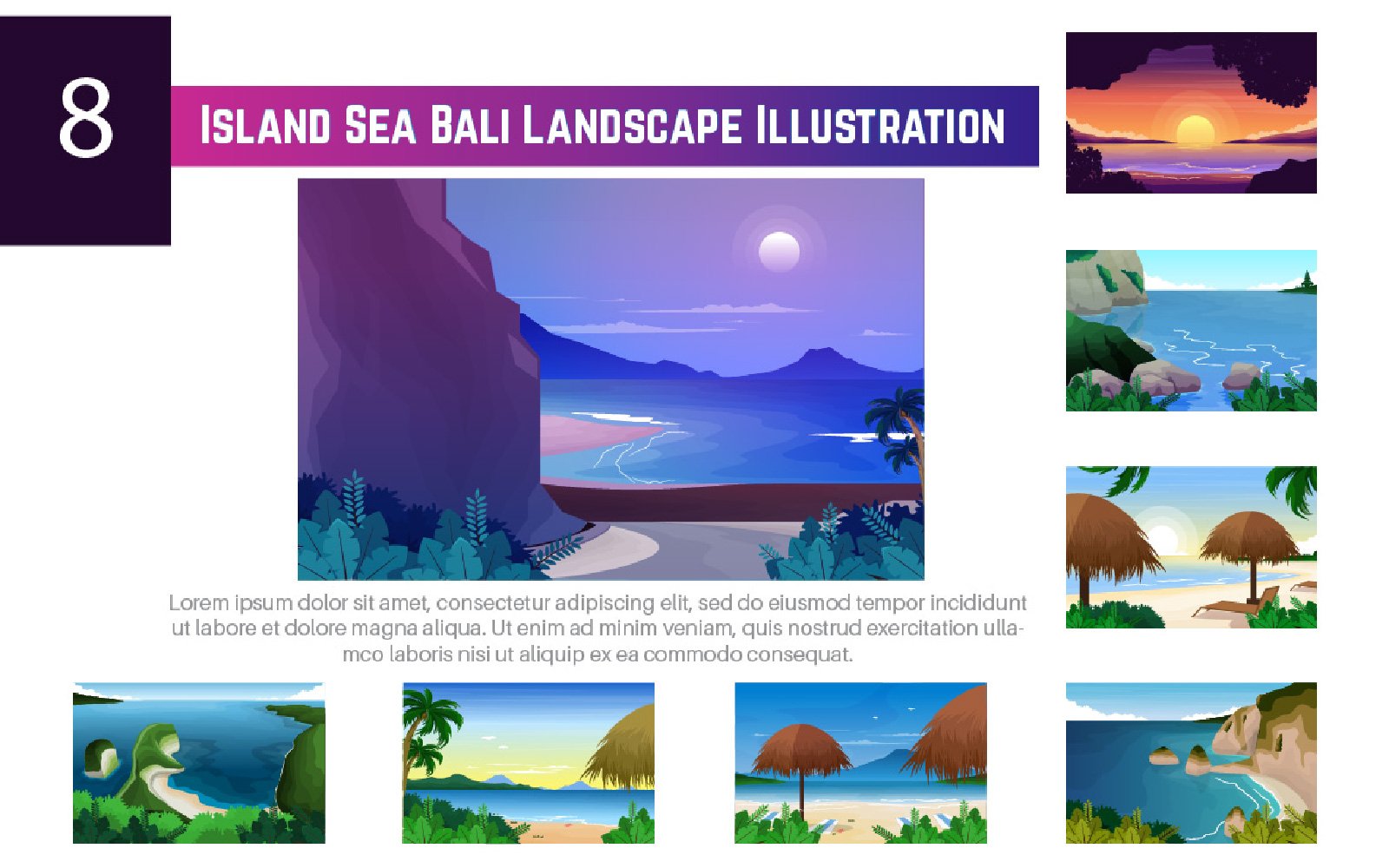 Template #225403 Beach Sea Webdesign Template - Logo template Preview