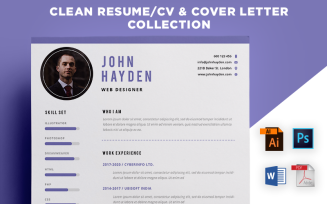 John Hyden - Multipurpose Clean Corporate Resume Template