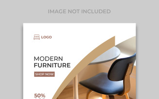 Modern Furniture Social Media Post Template