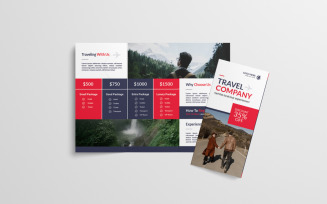 Travel Company Trifold Template