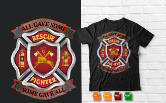 All Gave Some Some Gave All T shirt Design