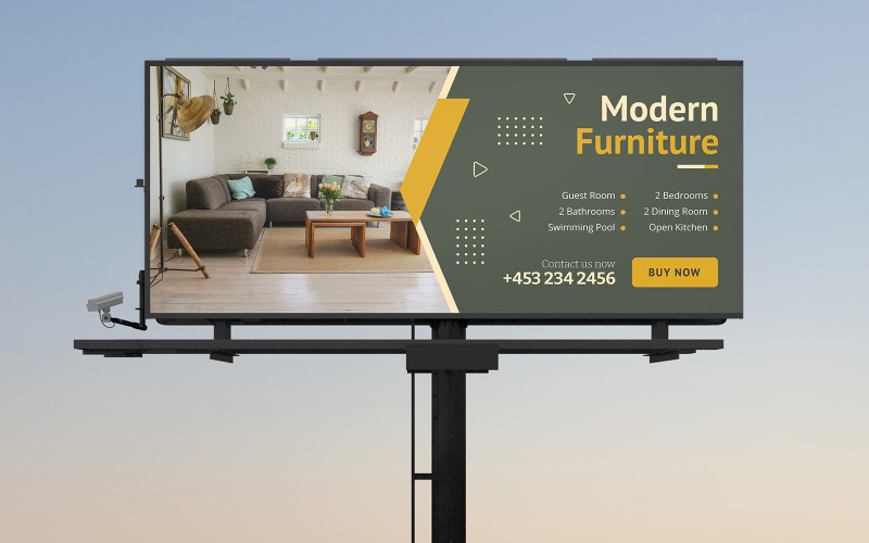 Furniture Billboard Templates Corporate Identity