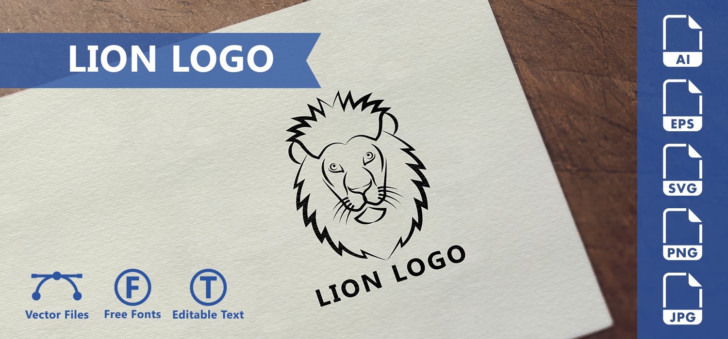 Kit Graphique #225740 Lion Face Divers Modles Web - Logo template Preview