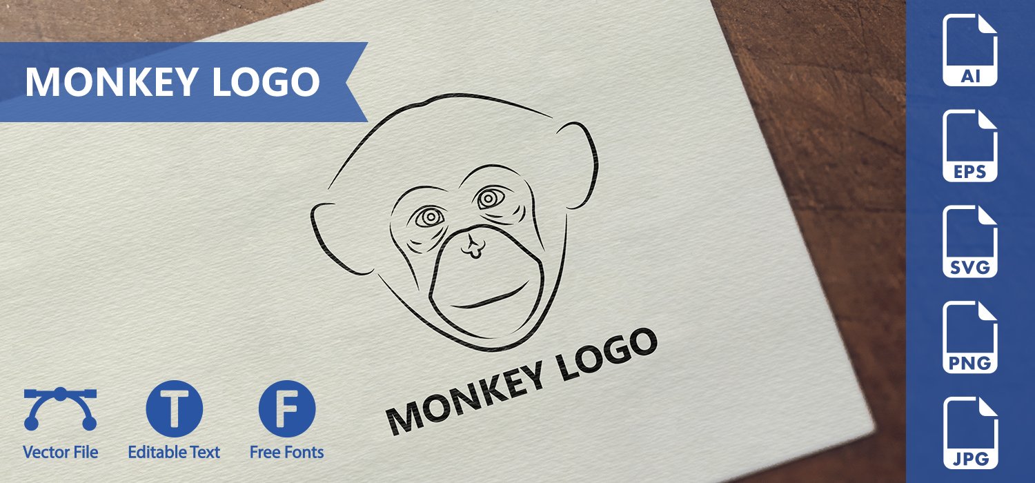 Kit Graphique #225741 Monkey Face Divers Modles Web - Logo template Preview