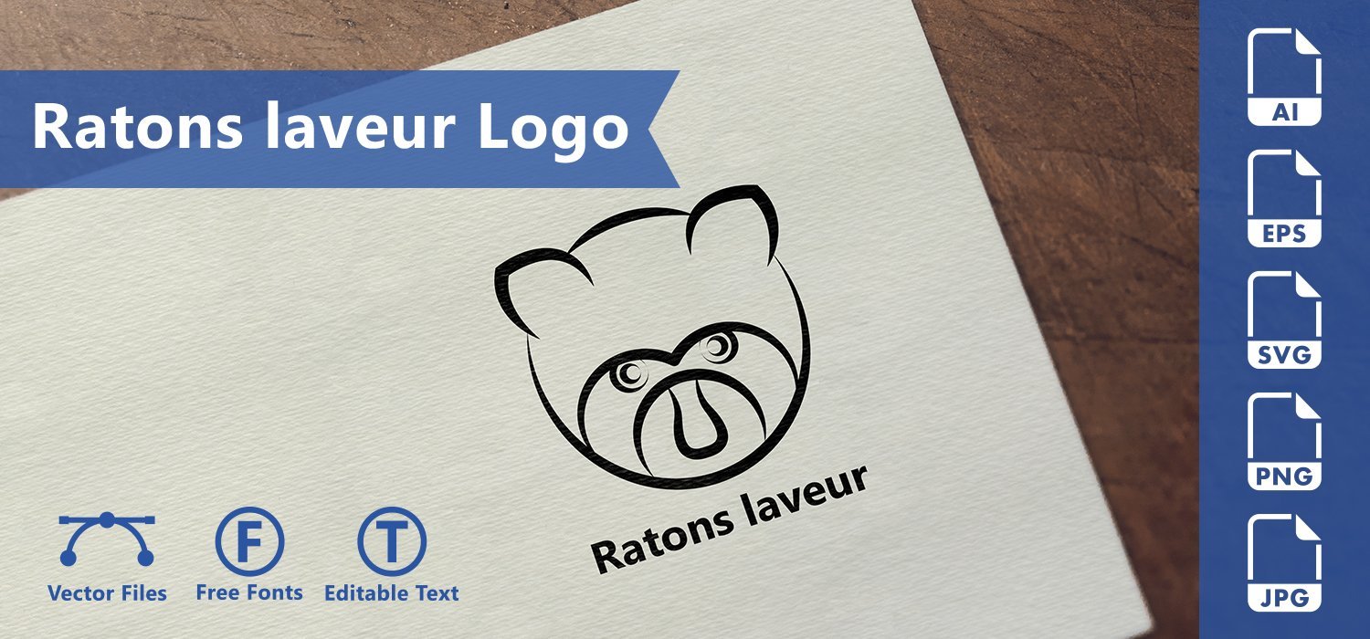 Kit Graphique #225742 Ratons Laveur Divers Modles Web - Logo template Preview