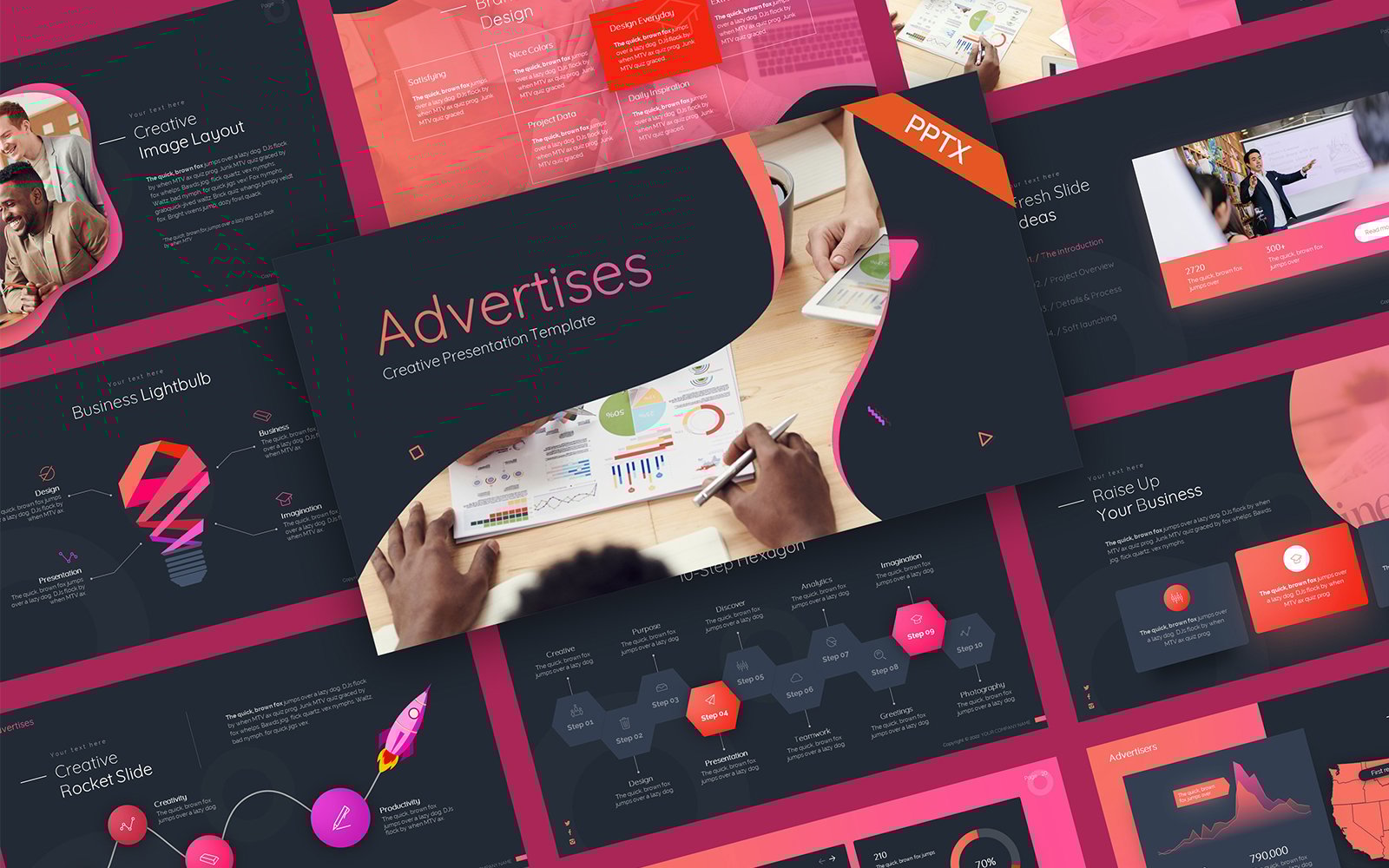 Template #225760 Advertising Business Webdesign Template - Logo template Preview