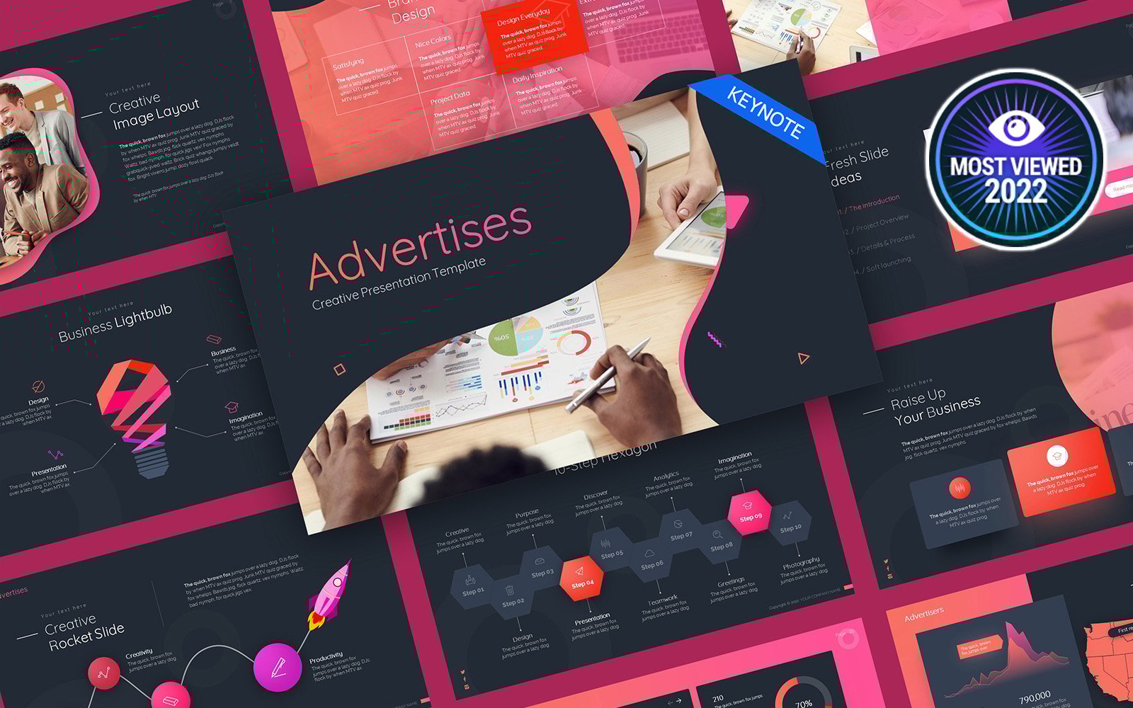 Template #225761 Advertising Business Webdesign Template - Logo template Preview