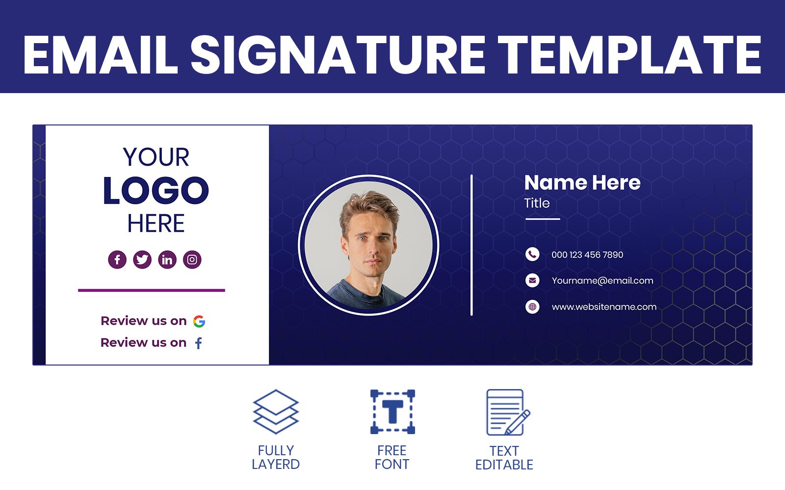 Template #225773 Signature Design Webdesign Template - Logo template Preview