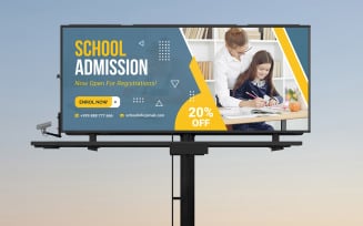 Creative School Billboard Banner Templates