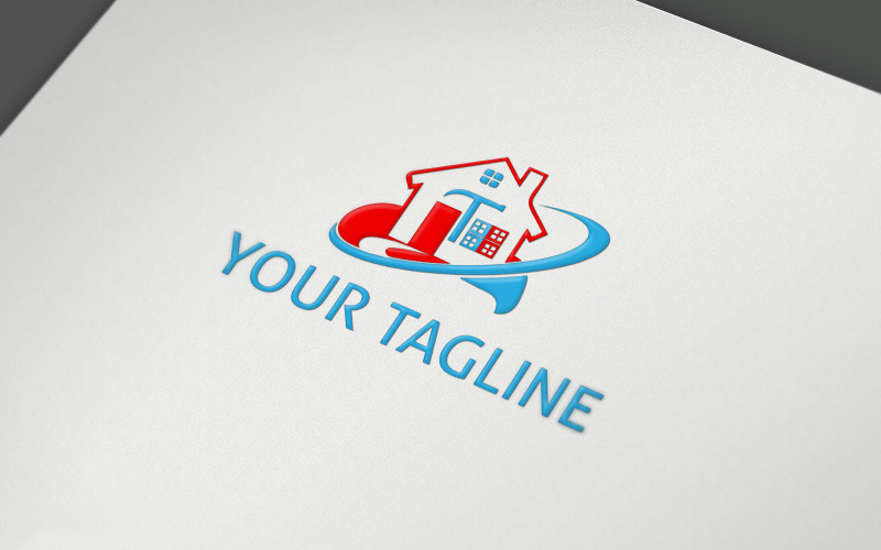 Building Business Service Logo Logo Template