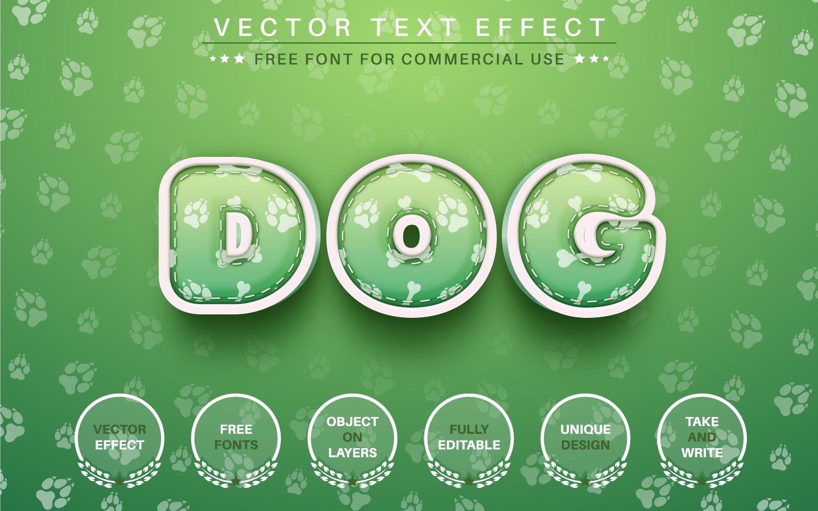Template #226150 Effectfont Styleeditable Webdesign Template - Logo template Preview