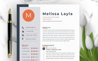 Melissa Layla / CV Template