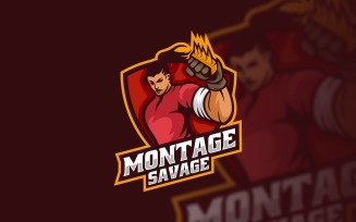 Montage Savage E-Sports Logo