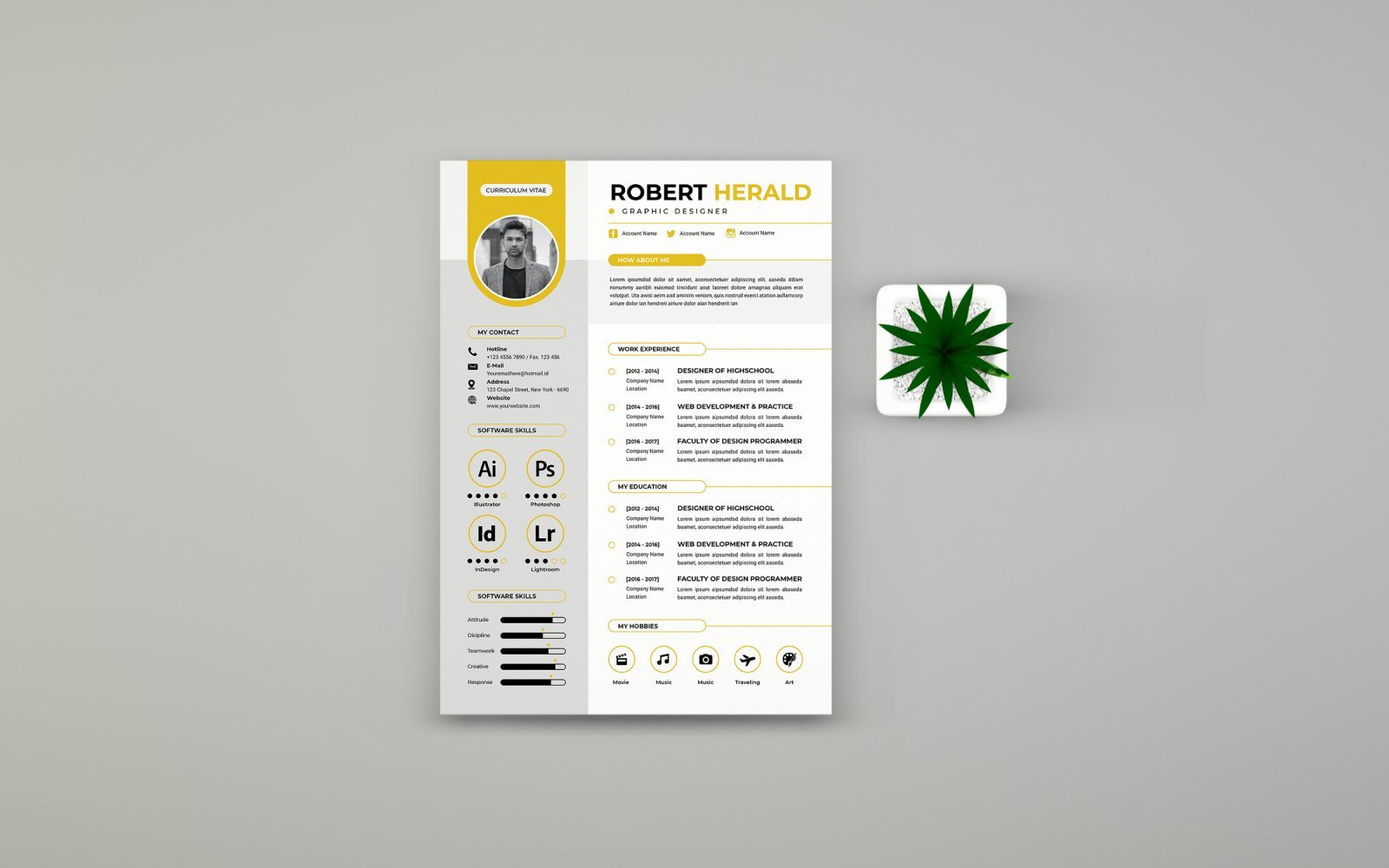 Template #226343 Business Card Webdesign Template - Logo template Preview