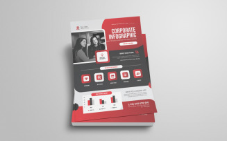 Corporate Infographic Flyer