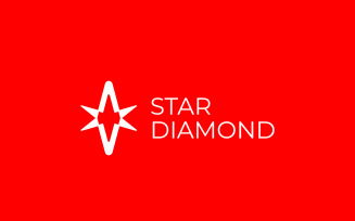 Diamond Star Dual Meaning Logo