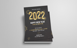 New Year Day Flyer Template