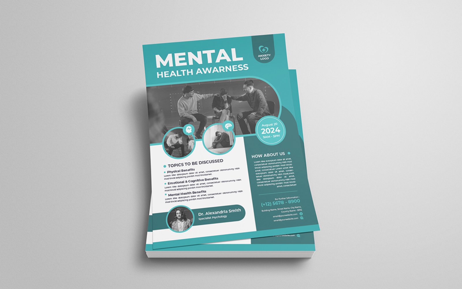 Kit Graphique #226460 Mental Health Divers Modles Web - Logo template Preview